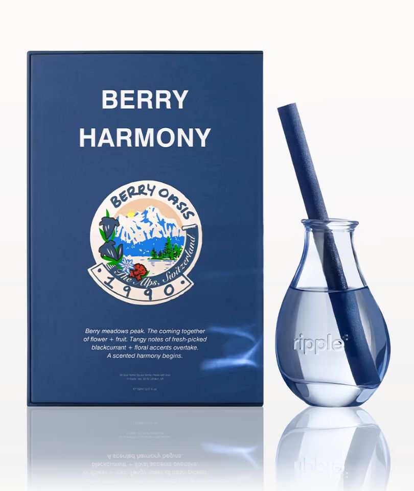 BERRY OASIS - reed diffuser (wild berry aroma + bergamot + osmanthus)
