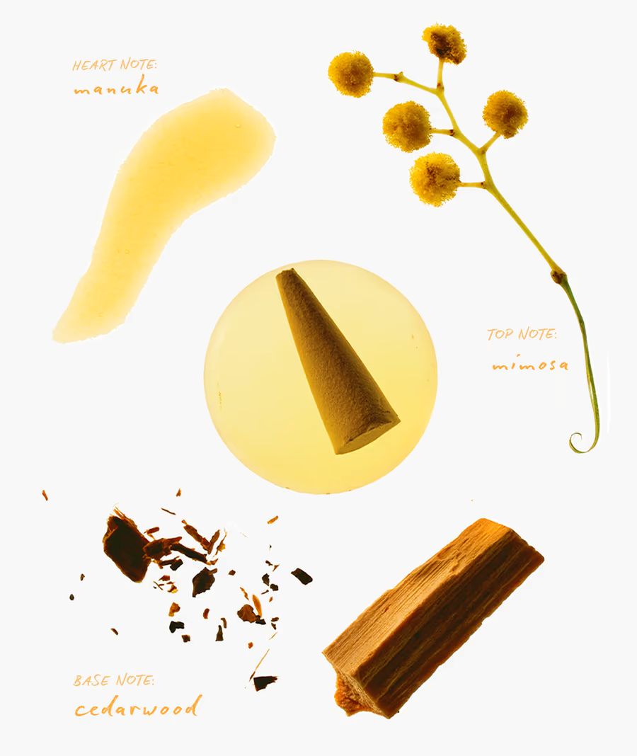 MIMOSA DEL SOL - Droplets (mimosa aroma + manuka + cedarwood)