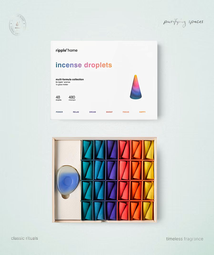 INCENSE DROPLETS - Multipack - (48 Droplets,full set of aromas)